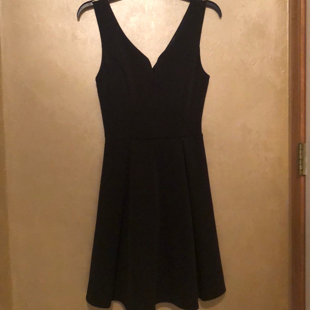 Dina Be from Francescas Black V-Neck Dress | Small